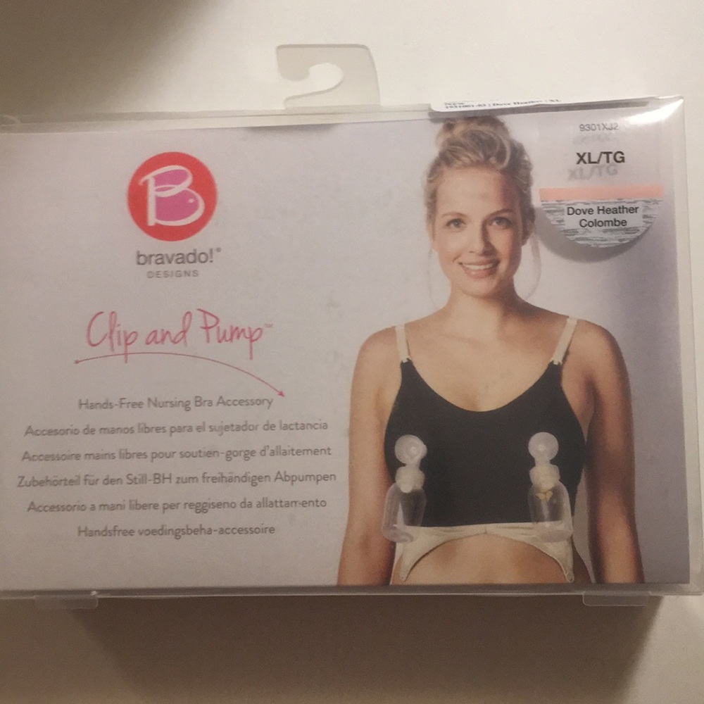Clip & Pump Nursing Bra Accessory